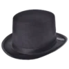 Bristol Novelty Black Felt Topper All Mens Costumes