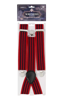 Morris Costumes Accessories Striped Braces Accessory