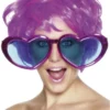 Smiffys Giant Heart Glasses Accessory