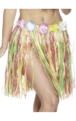 Smiffys 46cm Hawaiian Hula Skirt Multicolour