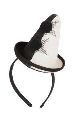 Bristol Novelty Accessories Mini Clown Pierrot Hat On Headband
