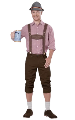 California Costumes Oktoberfest Lederhosen Kit