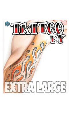 Tinsley Transfers Flames Temp Tattoo Accessories