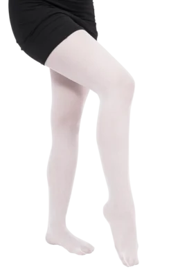 Rubies Adult Thick Translucent Tights White Snowman