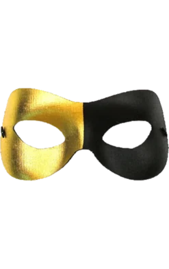 Generic Fashion - Black/Gold Mask Halloween