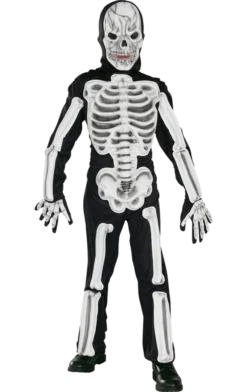Rubies Halloween Child EVA Skeleton Costume