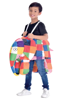 Amscan All Girls Costumes Kids Ride On Elmer Costume