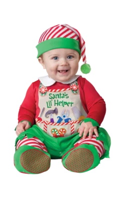 InCharacter Costumes All Girls Costumes Kids Santa's Little Helper Costume