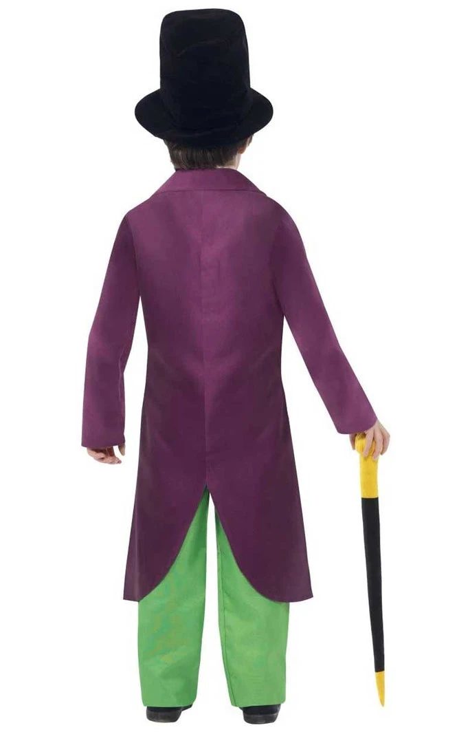 Smiffys Childrens Roald Dahl Willy Wonka Costume