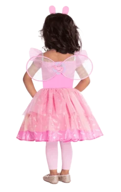 Amscan Childrens Peppa Pig Fairy Dress All Girls Costumes