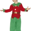 Smiffys Child Elf Costume Christmas