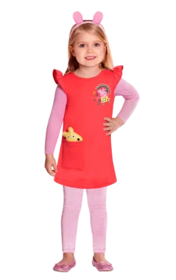 Amscan Childrens Peppa Pig Dress All Girls Costumes