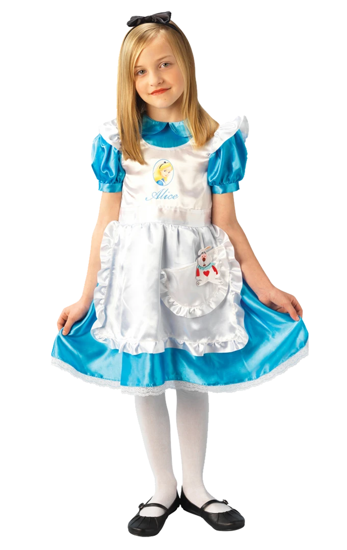 Rubies Kids Alice In Wonderland Deluxe Costume All Girls Costumes