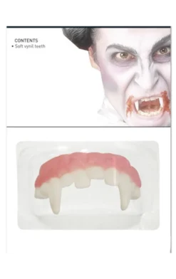 Smiffys All Mens Costumes Vampire Fangs (Top Only)