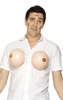 Smiffys Inflatable Boobs Bad Taste / Rude