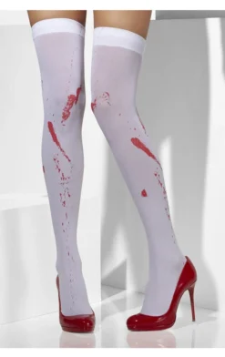 Smiffys Clowns Adult Blood Stained Thigh Highs