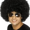 Smiffys Accessories Black Afro Wig