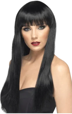 Smiffys Accessories Beauty Black Wig