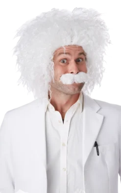 California Costumes Einstein Wig And Moustache Accessories