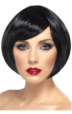 Smiffys Babe Wig (Black) Accessories