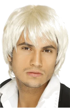 Smiffys Boy Band Wig (Blonde)