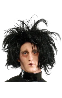 Generic Accessories Edward Scissorhands Black Wig