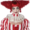 California Costumes Creepy Clown Dark Red Wig Accessories