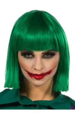 West Bay Accessories Cindy Emerald Green Wig