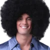Generic Giant Black Afro Wig 1970s