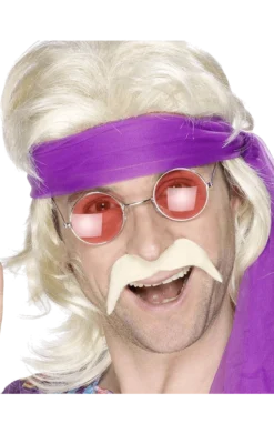 Smiffys Groovy Blonde Moustache