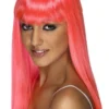 Smiffys Adult Glamourama Wig NEON PINK