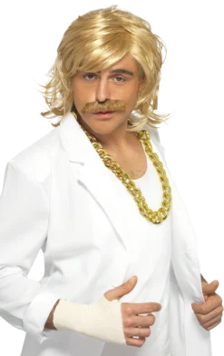 Smiffys Keith Lemon Wig & Moustache