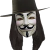 Rubies V For Vendetta Wig Accessories