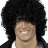 Smiffys Afro Black Wig Accessory Accessories