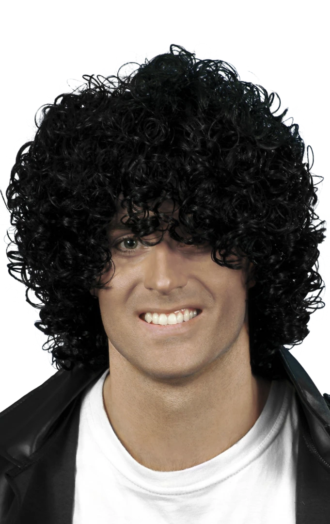 Smiffys Afro Black Wig Accessory Accessories