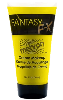 Generic Yellow Mehron Face Paint Accessories