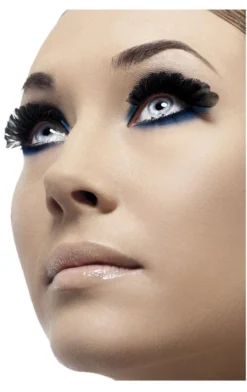 Smiffys Accessories Feather Eyelashes
