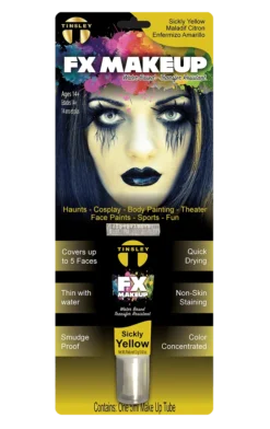 Tinsley Transfers Accessories Sickly Yellow FX Face Paint