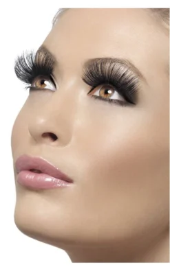 Smiffys Black Eyelashes All Womens Costumes