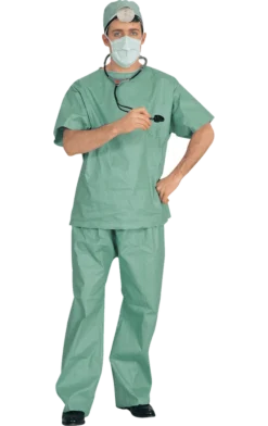 Rubies Adult Doctor Scrubs Fancy Dress Costume