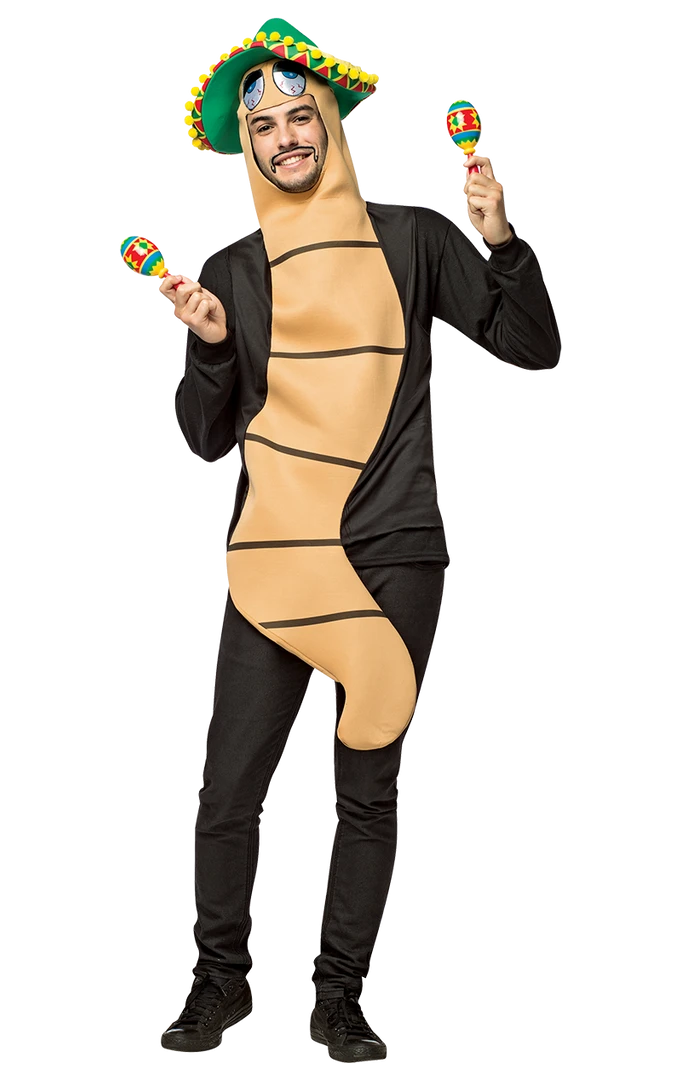 Rasta Imposta Adults Tequila Worm Costume