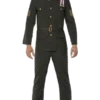 Smiffys Adult Men's Wartime Officer Costume