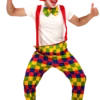 Smiffys Hooped Clown Costume Adults
