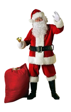 Rubies Deluxe Velvet Santa All Mens Costumes