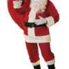 Rubies Velour Santa Suit All Mens Costumes
