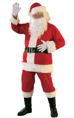 Rubies All Mens Costumes Flannel Santa