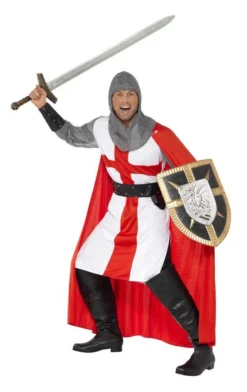 Smiffys St George Hero Costume All Mens Costumes