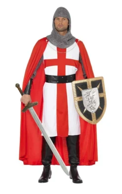 Smiffys St George Hero Costume All Mens Costumes
