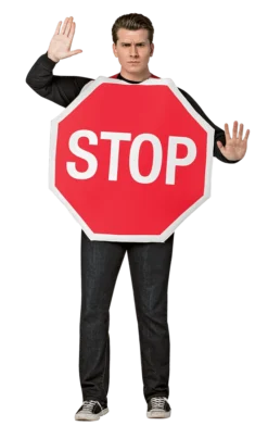 Rasta Imposta Stop Sign Costume