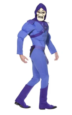 Smiffys All Mens Costumes Adult 80s Skeletor Costume